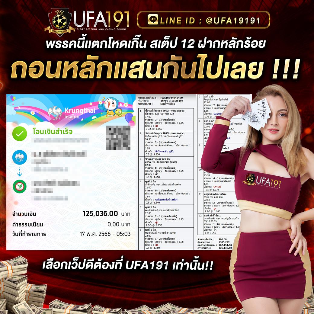 ufa1669 เว็บตรง สล็อต ฝากถอนออโต้ ไม่ผ่านเอเย่นต์ 2026